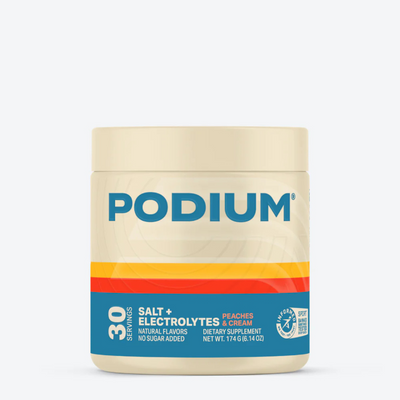 Podium Salt+Electrolytes Peaches and Cream