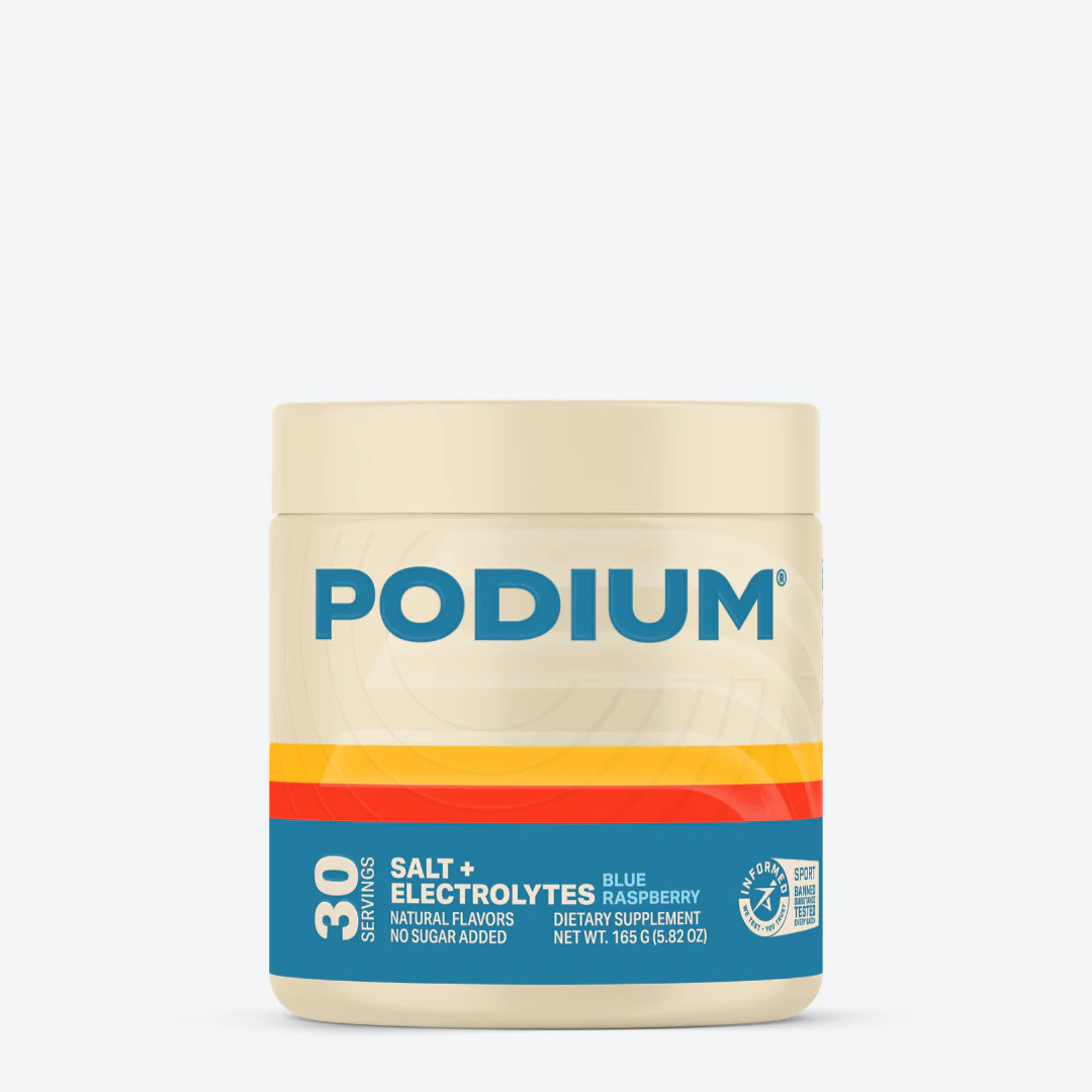 Podium Salt+Electrolytes Blue Raspberry