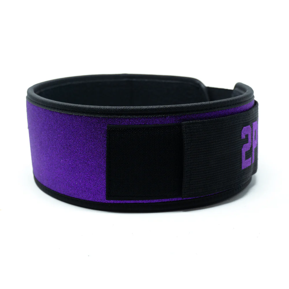 2POOD - Purple Pulse 4" Weightlifting Belt