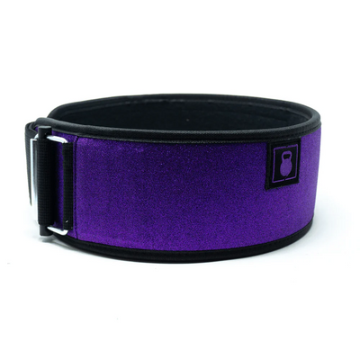 2POOD - Purple Pulse 4" Weightlifting Belt