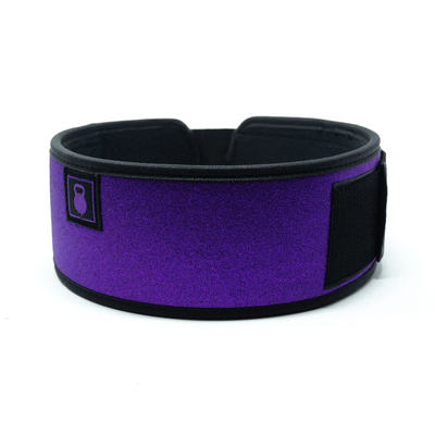 2POOD - Purple Pulse 4" Weightlifting Belt